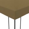 Garden Gazebo 19.7'x9.8'x8.9' Taupe 0.6 oz/ft²