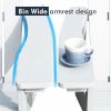 White Outdoor Loungers Set Of 2 Adirondack Patio Chair Set For Deck Outside Pool Garden