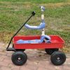 Outdoor&nbsp;Wagon&nbsp;All&nbsp;Terrain&nbsp;Pulling&nbsp;&nbsp;Air&nbsp;Tires&nbsp;Children&nbsp;Kid&nbsp;Garden