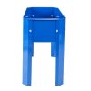 Elevated garden bed metal elevated outdoor flowerpot box suitable for backyard and terrace large flowerpot suitable for vegetable and flower Blue*2
