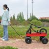 Outdoor&nbsp;Wagon&nbsp;All&nbsp;Terrain&nbsp;Pulling&nbsp;&nbsp;Air&nbsp;Tires&nbsp;Children&nbsp;Kid&nbsp;Garden