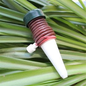 Automatic Watering Tool Kits Irrigation System Creative Stake (Color: Green)