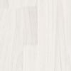 Garden Planter White 27.6"x27.6"x27.6" Solid Wood Pine