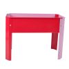 Mini Elevated garden bed, metal elevated outdoor flowerpot box, suitable for backyard and terrace, large flowerpot, suitable for vegetable and flower