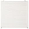 Garden Planter White 27.6"x27.6"x27.6" Solid Wood Pine